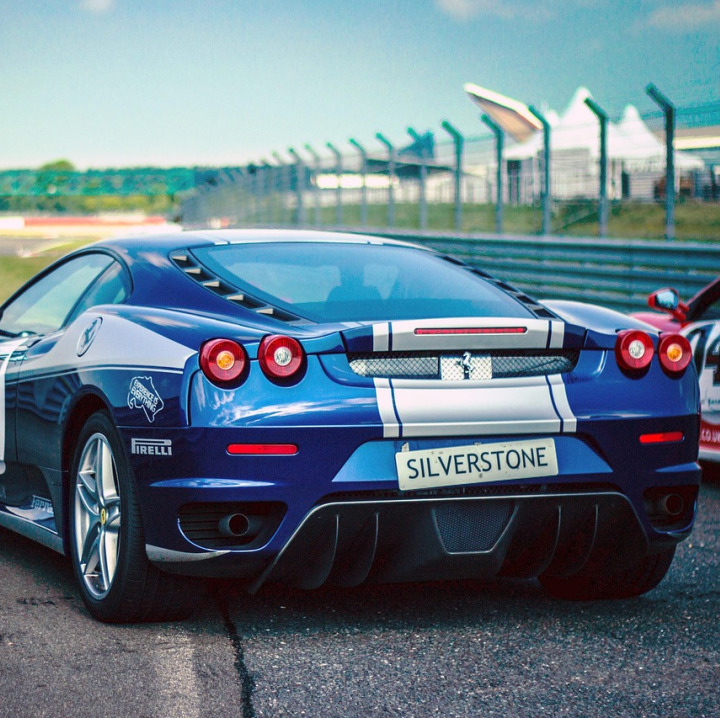 racing car track night